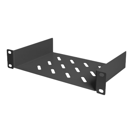 Kita tinklo įranga Digitus 254 mm (10") 1U Shelf  DN-10-TRAY-1-B