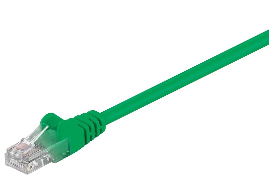 Goobay | CAT 5e patch cable, U/UTP | 68338 | Green