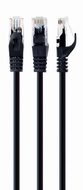 Tinklo kabelis GEMBIRD UTP Cat6 Patch cord 1.5m black