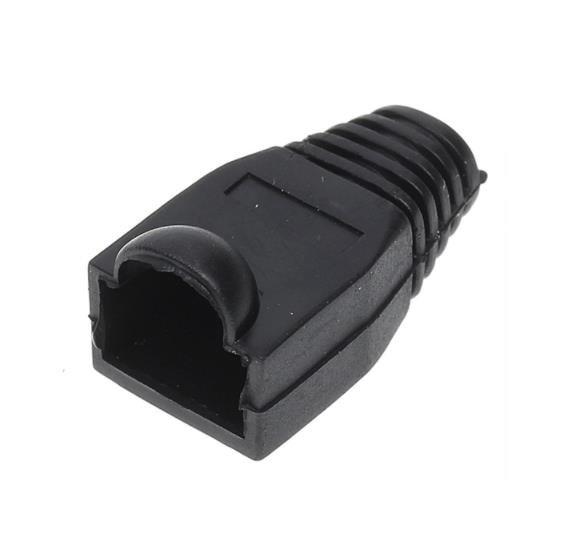 Kabelio jungtis GENWAY RJ45/RJ45 JACKETBLK