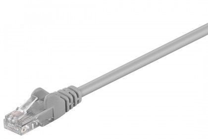 Kabelis Goobay 68352 CAT 5e patch, U/UTP, grey, 15m