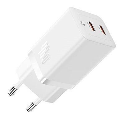 Mob.telefono tinklo įkroviklis BASEUS CCGP180102 40W/WHITE