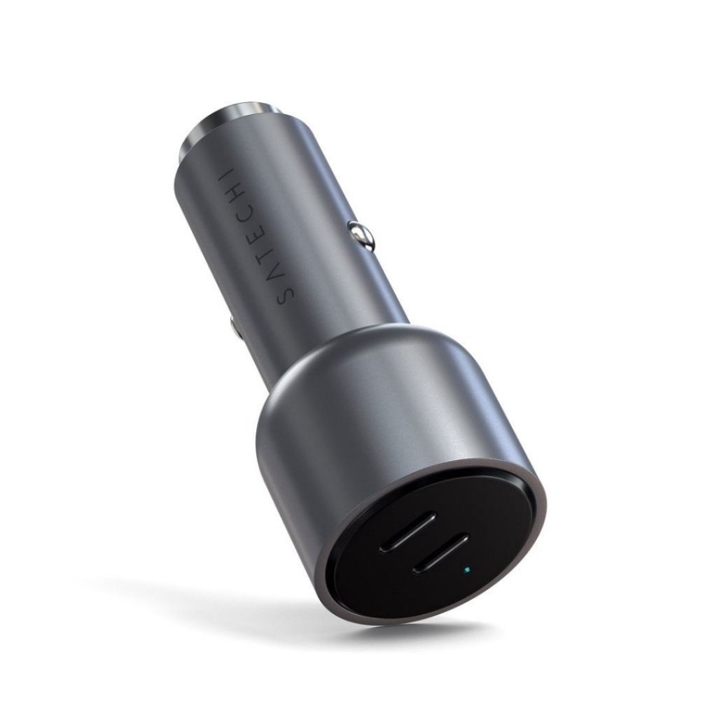 Satechi Car Charger with PD 2xUSB-C with 40 Watt