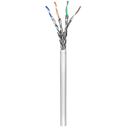 Goobay CAT 6 Bulk cable SFTP, PiMF Grey 100 m