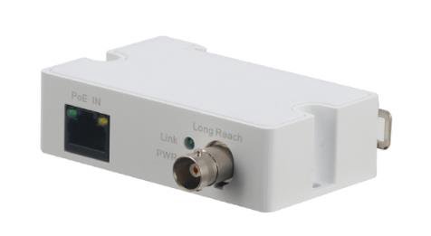 Single-Port Long Reach Ethernet over Coax Extender receiver