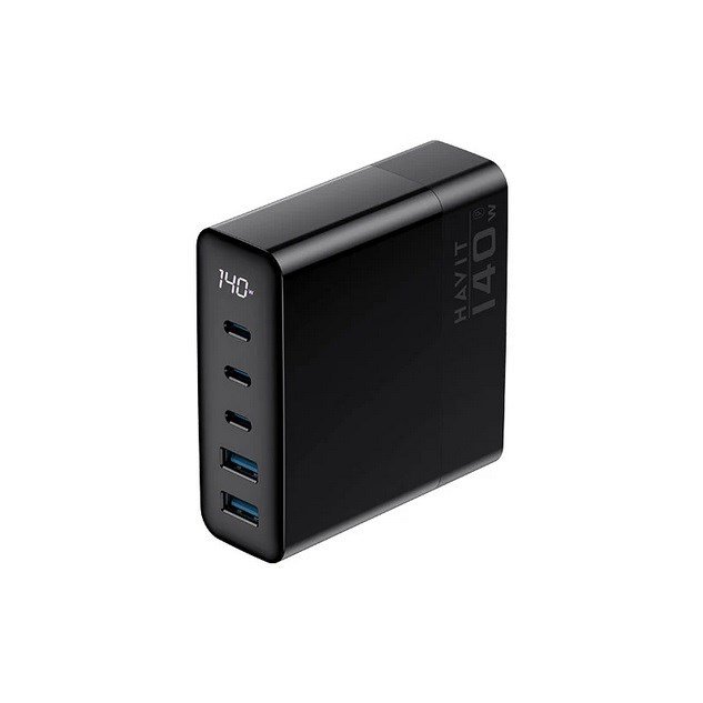 „Havit“ 140 W kelioninis įkroviklis UCLE004 EU