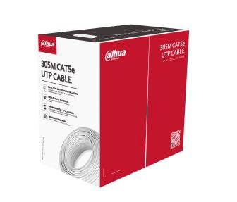Tinklo kabelis DAHUA CAT5E UTP 305M WHITE/PFM920I-5EU-U