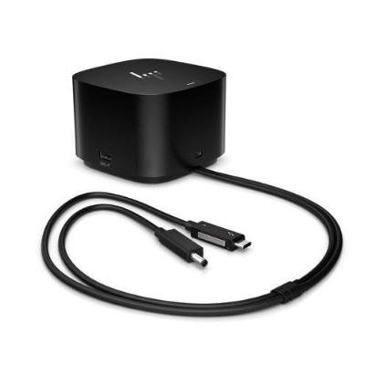 HP TB Dock G4 280W w/Combo Cable – 4x USB 3.0, 2x USB-C(15W), 1x USB-C Thunderbolt 4, 2x DisplayPort