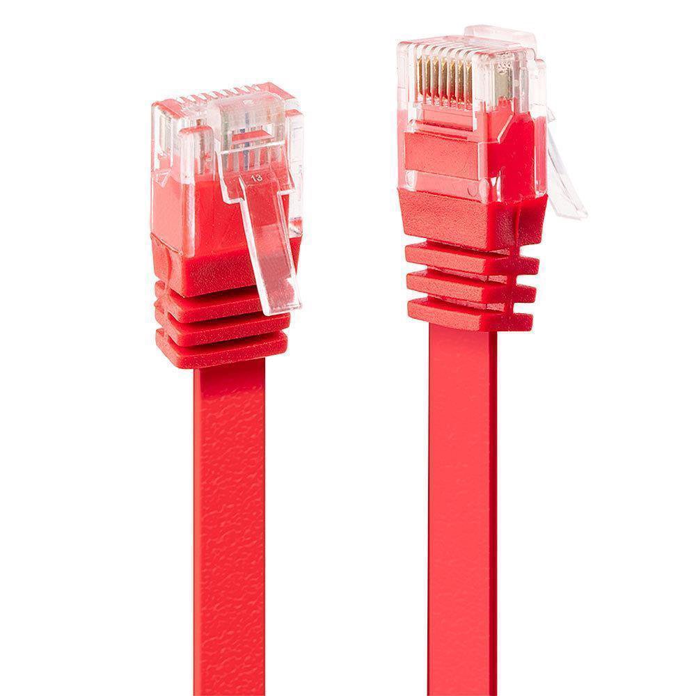 Tinklo kabelis LINDY 47511 1M/RED