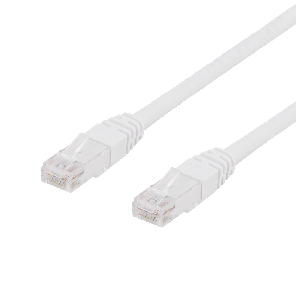 Tinklo kabelis DELTACO U/UTP Cat6, 3m, baltas / TP-63V-K / R00210011