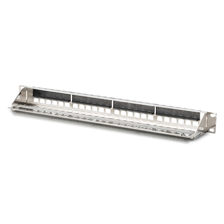 Kita tinklo įranga Digitus Modular Patch Panel, 24-port  DN-91411-G  White