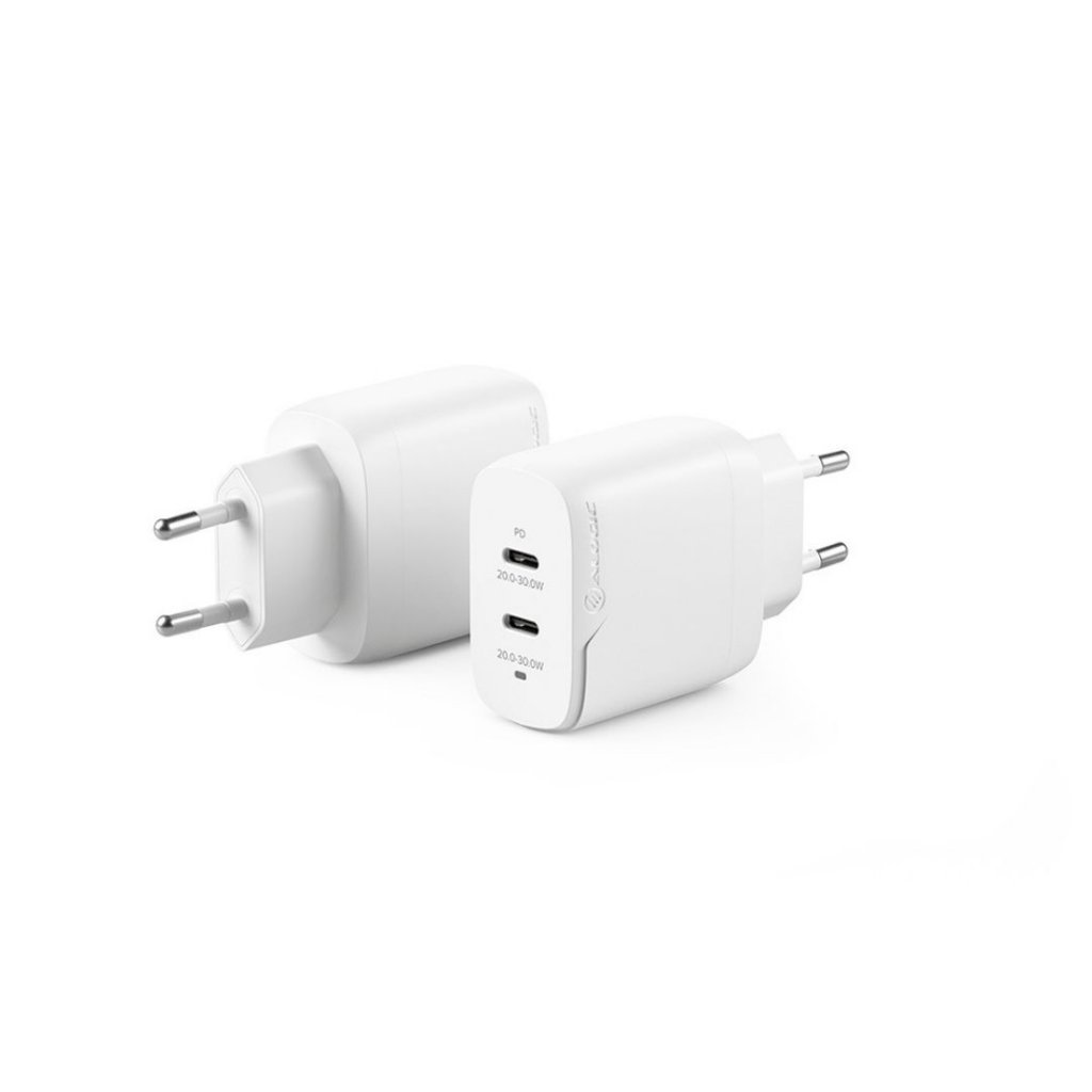 ALOGIC Rapid Power 40W (20+20W) GaN charger
