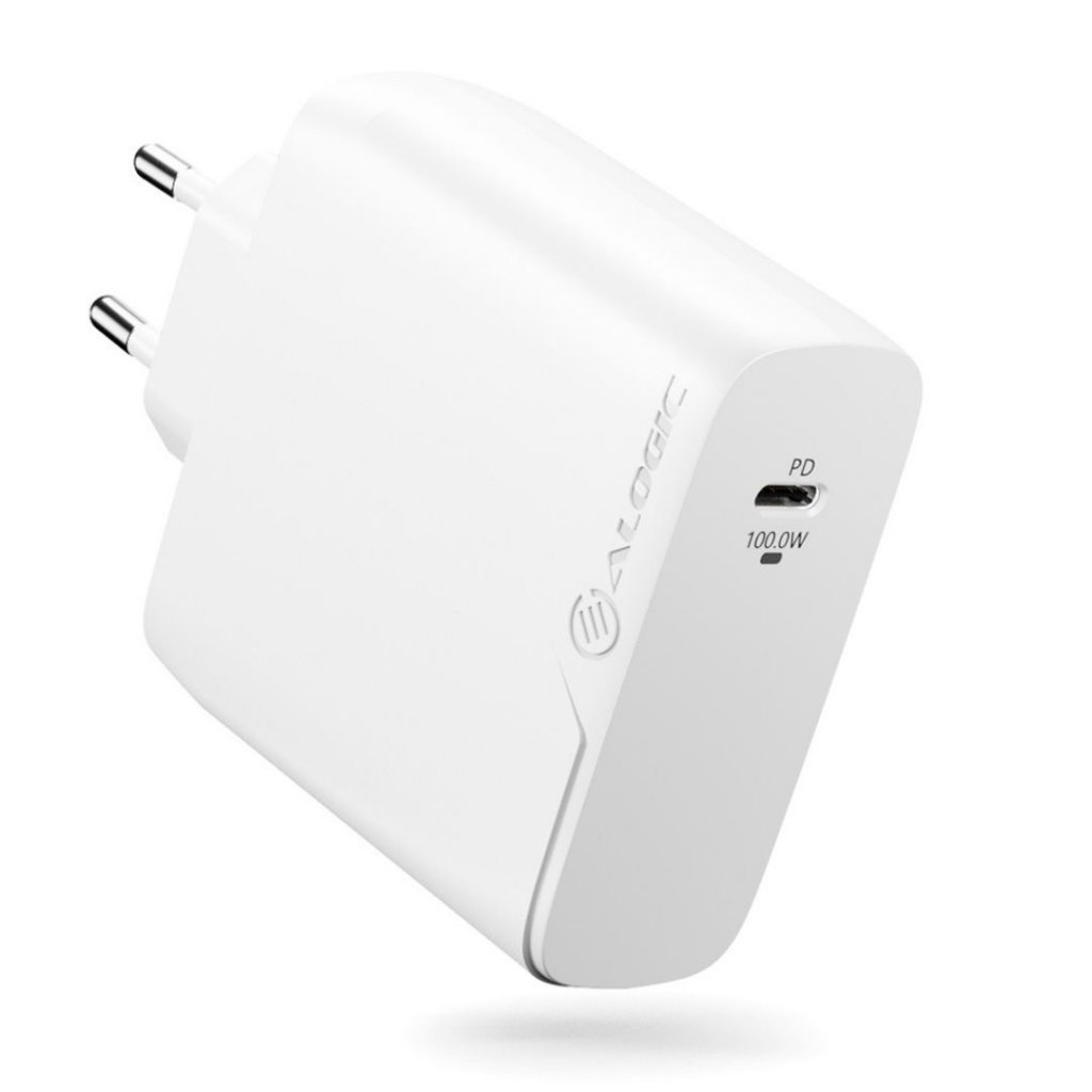 Mob.telefono tinklo įkroviklis ALOGIC Rapid Power 100W GaN inc. 2m USB-C