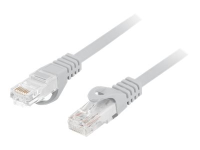LANBERG Patchcord cat.6 UTP LSZH CU 5m grey Fluke passed