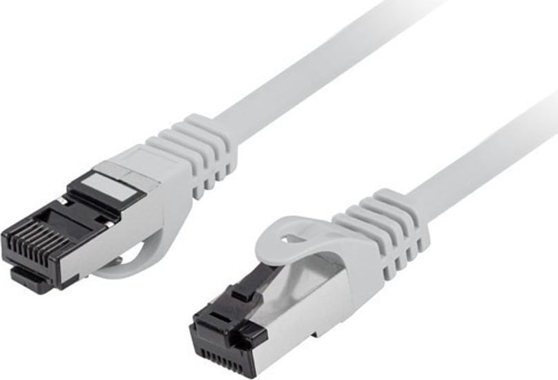 Lanberg Patchcord cat.8.1 S/FTP CU 2m fluke passed grey