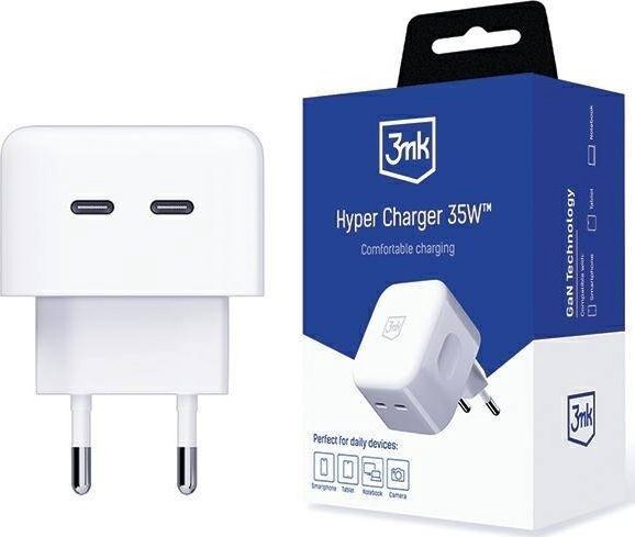 Charger 3MK Hyper Charger 2x USB-C (Hyper Charger 35W)