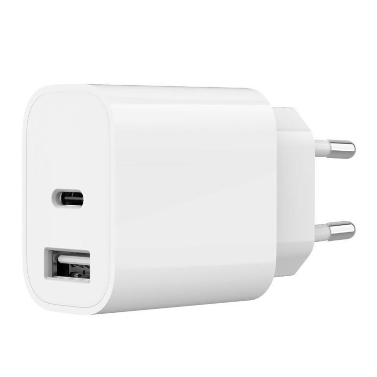 Įkroviklis Gembird Universal USB Charger  TA-UC-2AC12-01  USB A+C