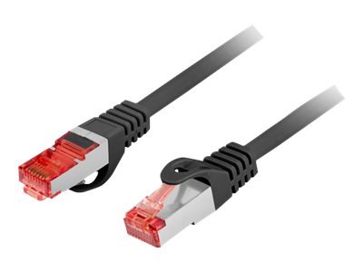 LANBERG Patchcord cat.6 FTP 3m black