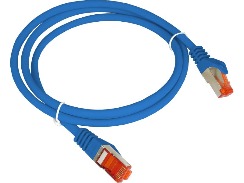 Alantec KKS6NIE0.5 F/UTP F/UTP cat.6 PVC 0.5m mėlynos spalvos