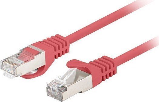 Lanberg PATCHCORD CAT.6 FTP 1M RED FLUKE PASSED LANBERG 10-PACK