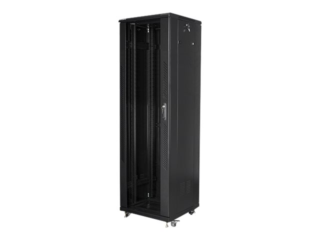 Lanberg Rack cabinet 19" free-standing 42U/600x600 (flat pack), black | Lanberg