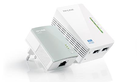 Bevielio tinklo (WiFi) adapteris TP-Link TL-WPA4220 KIT 300Mbps AV500 Powerline Extender (Twin Pack)