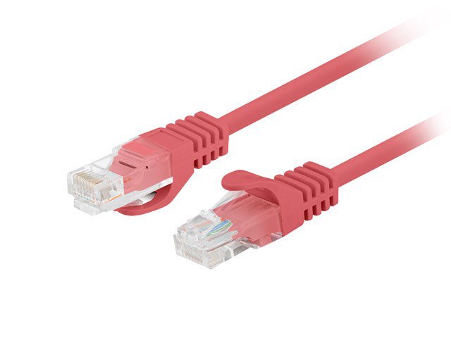Lanberg PCF6-20CC-0050-R tinklo kabelis Raudona 0,5 m Cat6 U/UTP (UTP)