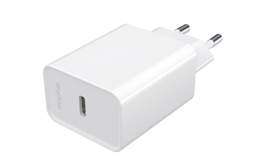 mophie Essentials Power Adapter USB-C 20W PD EU White