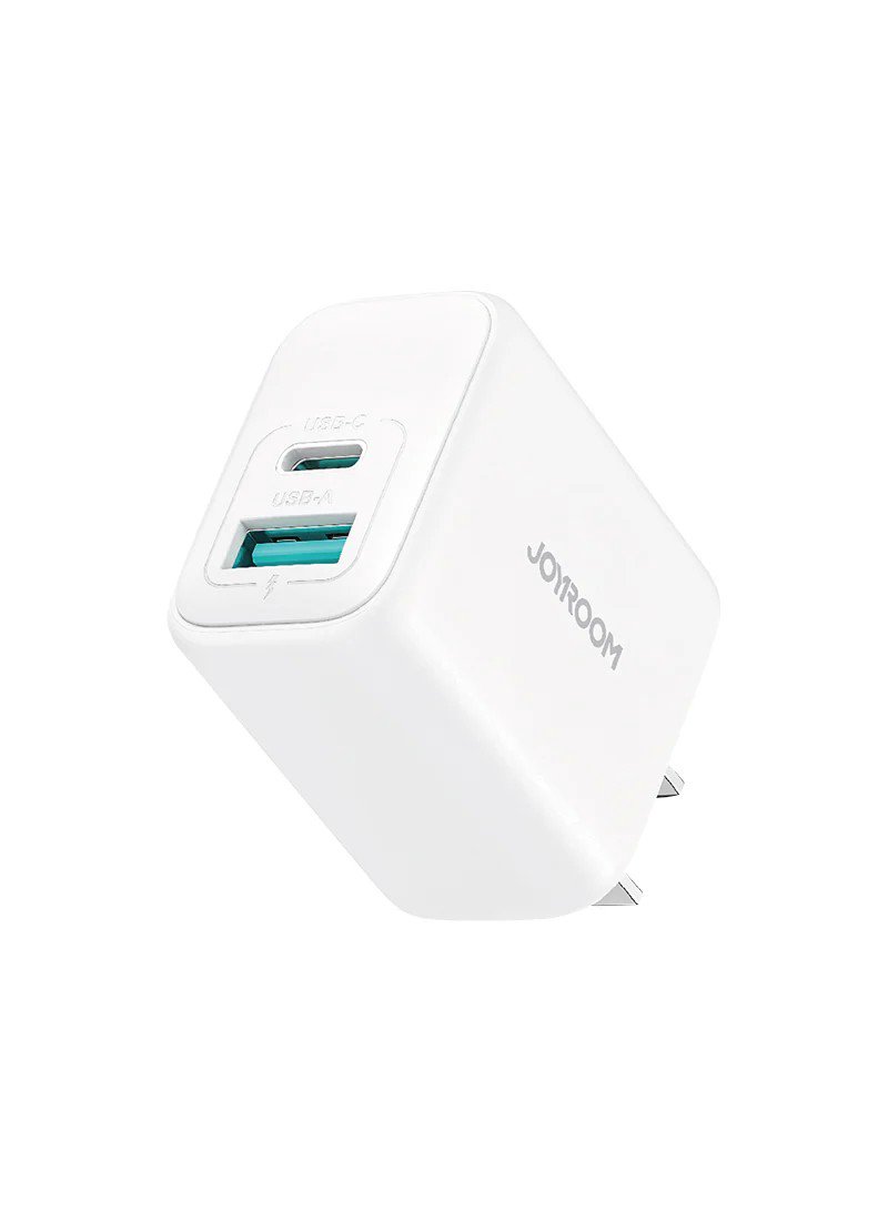 Įkroviklis Joyroom JR-TCF21 USB-C/USB-A PD20W baltas