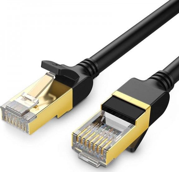 Ugreen Round UGREEN NW107 Ethernet RJ45, Cat.7, STP, 5m (black)