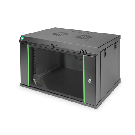 Kita tinklo įranga Digitus Wall Mounting Cabinets Dynamic Basic Series  DN-19 07-U-EC-SW  Black