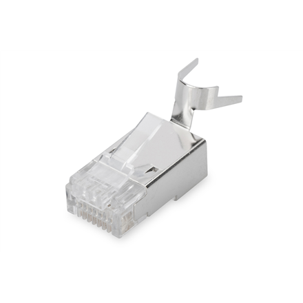 Tinklo kabeliai Digitus Modular Plug for Round Cable, CAT 6A  AK-219604