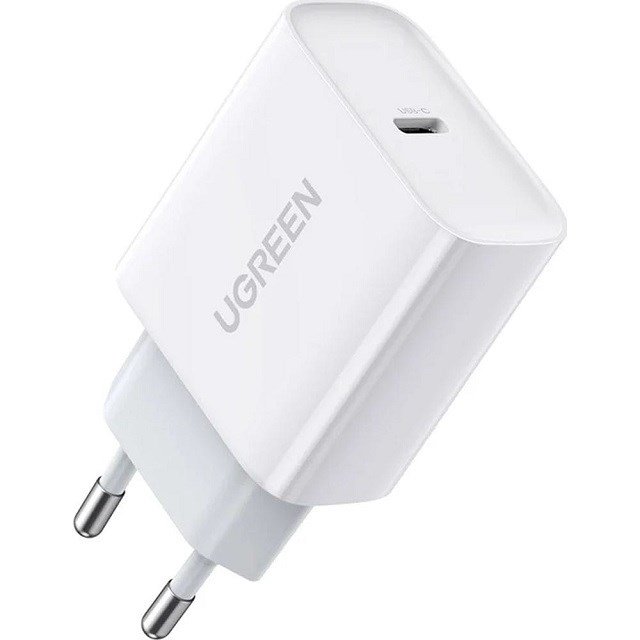 Ugreen USB Power Delivery 3.0 Quick Charge 4.0+ 20 W 3 A tinklo įkroviklis (baltas)