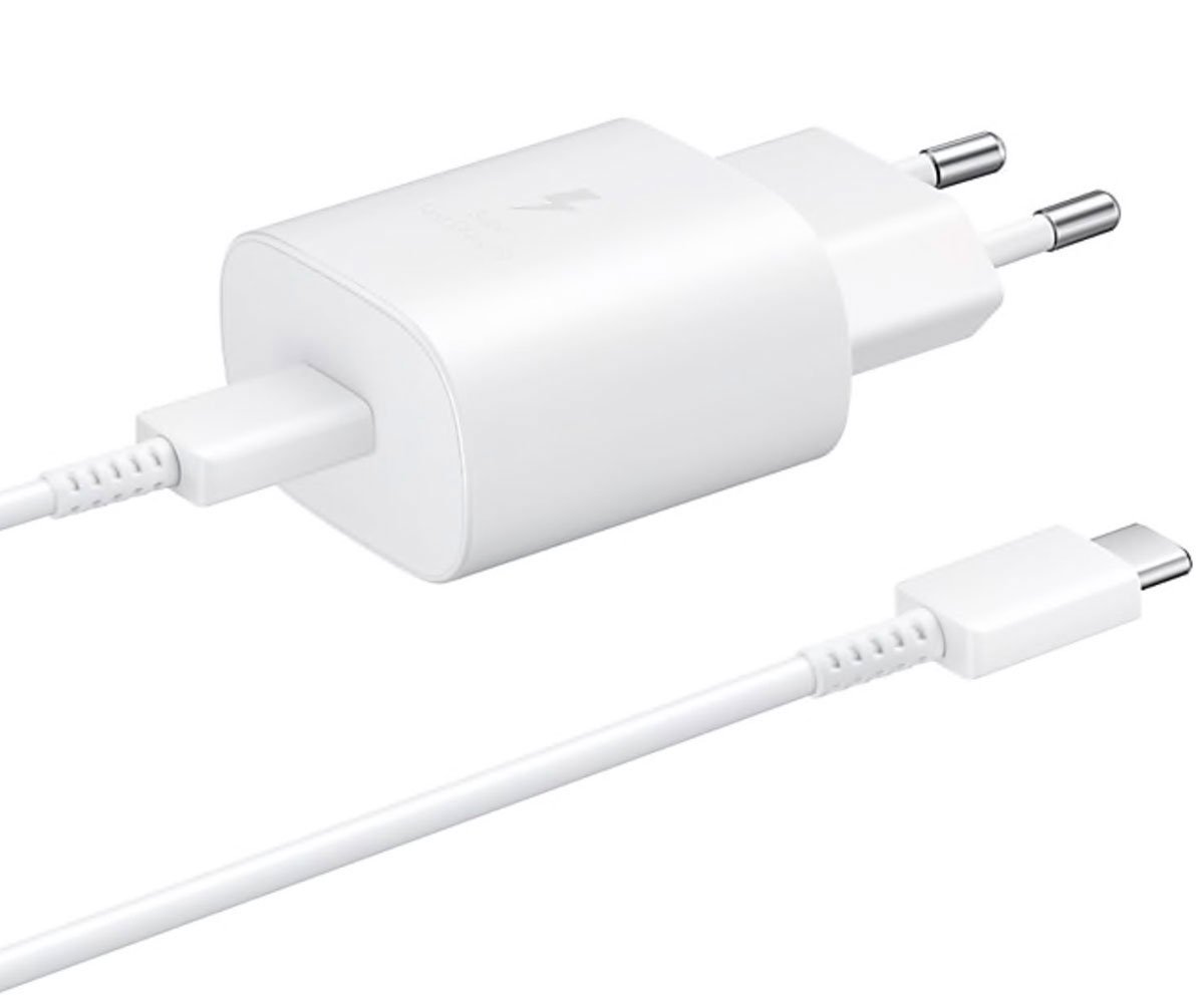 Įkroviklis SAMSUNG TA800XWE Type-C 25W, baltas