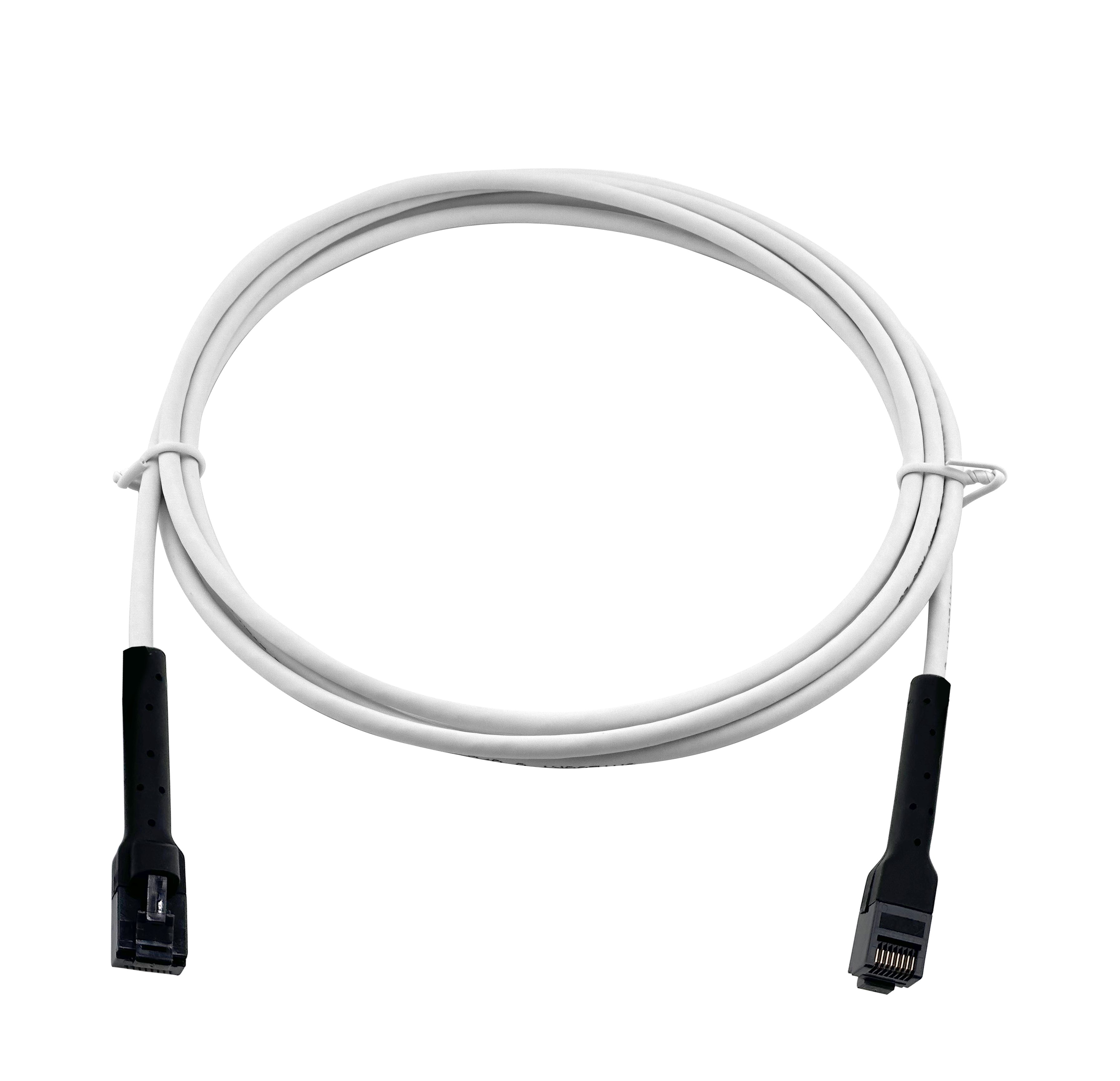 Patch kabelis DELTACO, Flex-Boot Bendable CAT.6A U/UTP 28AWG, 2m / 1902634