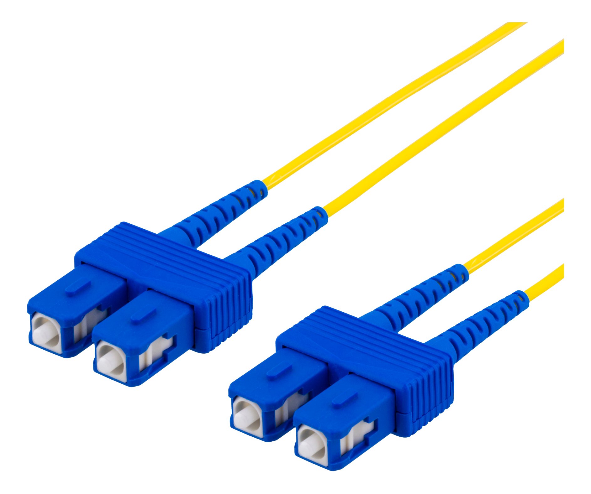OS2 optinis kabelis DELTACO, SC - SC, duplex, singlemode, 15m / FB-515S