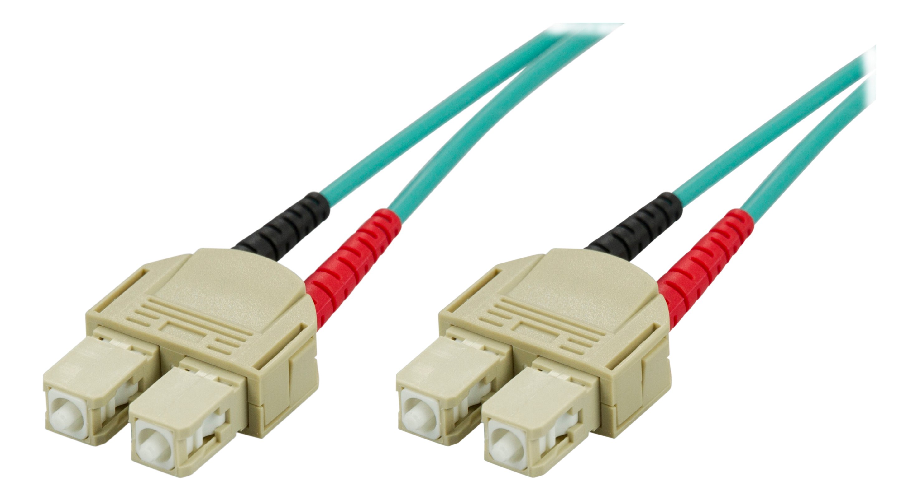 OM3 optinis kabelis DELTACO, SC - SC, duplex, multimode, 50/125, 5m / SCSC-65