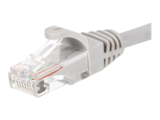 NETRACK BZPAT2U5E Netrack patch cable RJ45, snagless boot, Cat 5e UTP, 2m grey