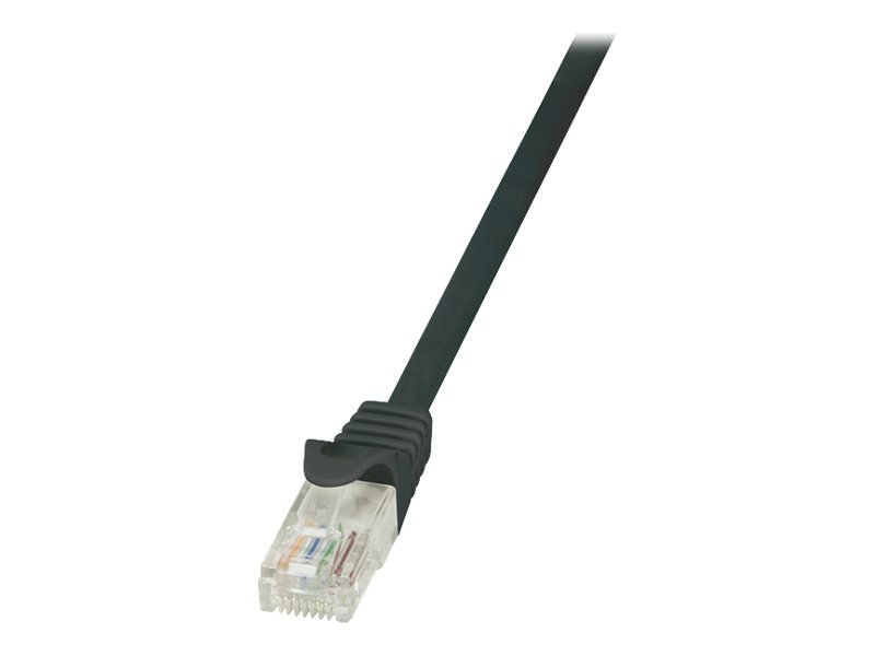 Tinklo kabelis LOGILINK CP1033U LOGILINK - Patchcord CAT 5e UTP 1m black