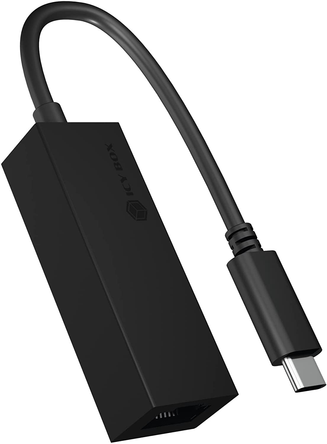 ICY BOX USB-C Gigabit Ethernet LAN Adapter IB-LAN100-C3 (black)