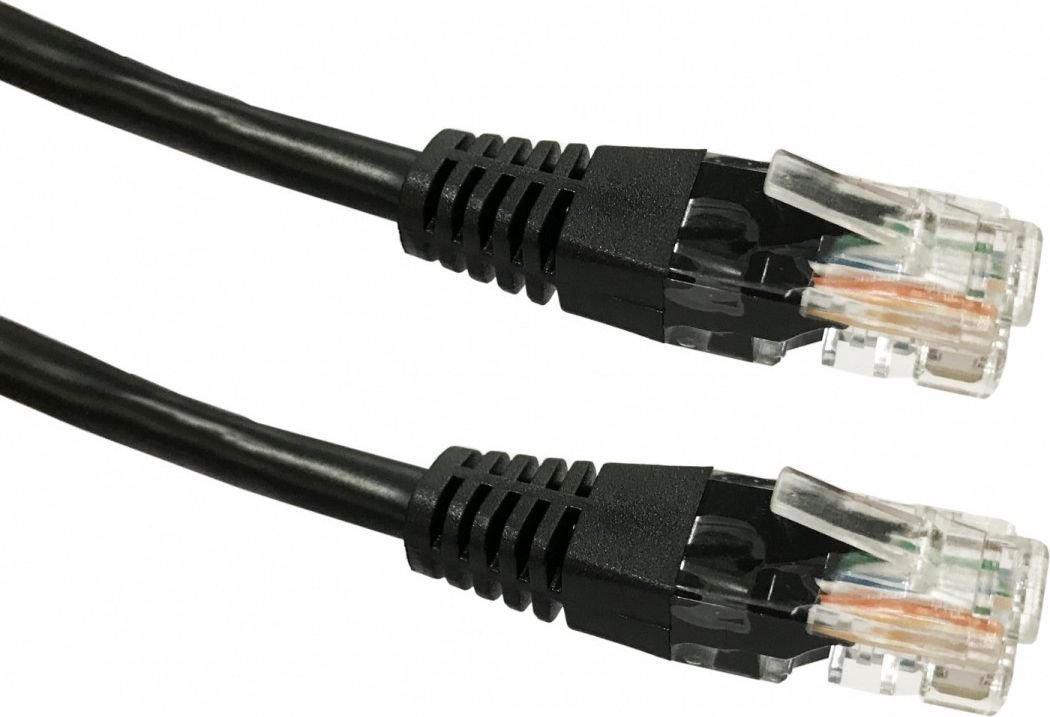 TB Print Patchcord category 6 RJ45 UTP 2m black-