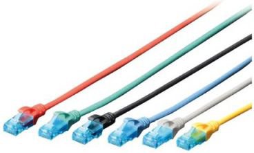 Digitus Patch cord U/UTP cat.5e PVC 0,25m grey (DK-1512-0025)
