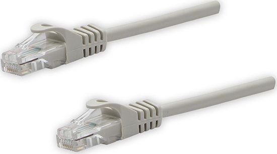 UTP patchcord, Cat.5e, RJ45 M-3m, unscreened, grey, pure copper economy
