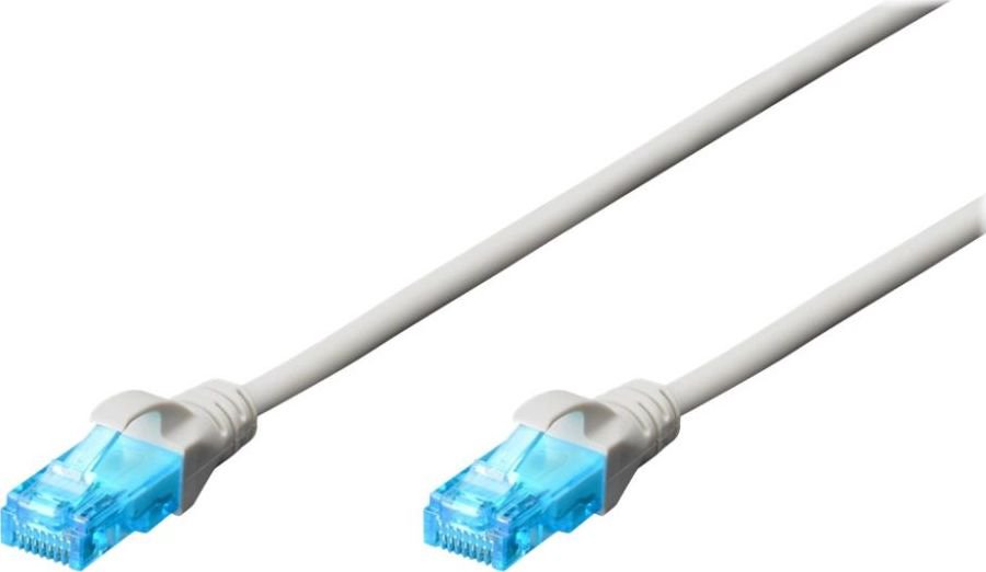 Digitus Patchcord UTP cat. 5e 0.25m PVC white (DK-1512-0025/WH)