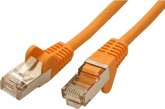 FTP patchcord, Cat.5e, RJ45 M-7.5m, protected, yellow, economy