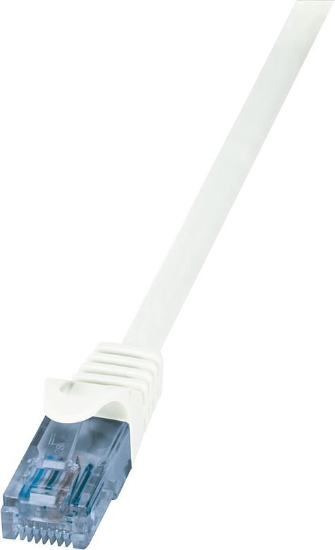 LogiLink RJ-45/RJ-45, cat.6A, U/UTP, white, 0.25m (CP3011U)