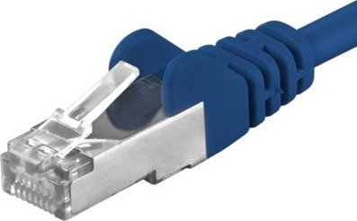 PremiumCord PREMIUMCORD Patch cable CAT6a S-FTP, RJ45-RJ45, AWG 26/7 3m blue
