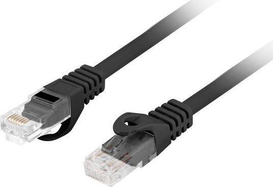 LANBERG Patchcord cat.6 UTP 1m black