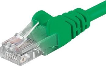 PremiumCord PremiumCord Patch cable UTP RJ45-RJ45 CAT6 1,5m Zelená