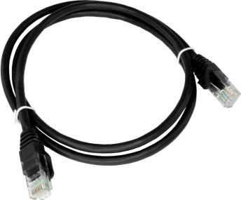 Alantec Patch-cord U/UTP cat.6A LSOH 3.0m black ALANTEC